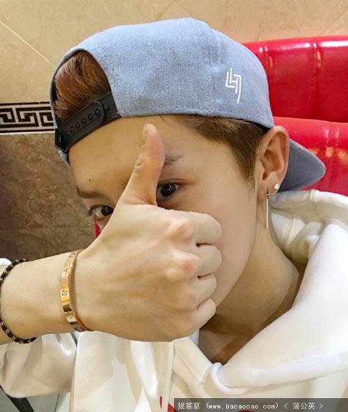  配饰 鹿晗 Cartier 卡地亚 LOVE手镯